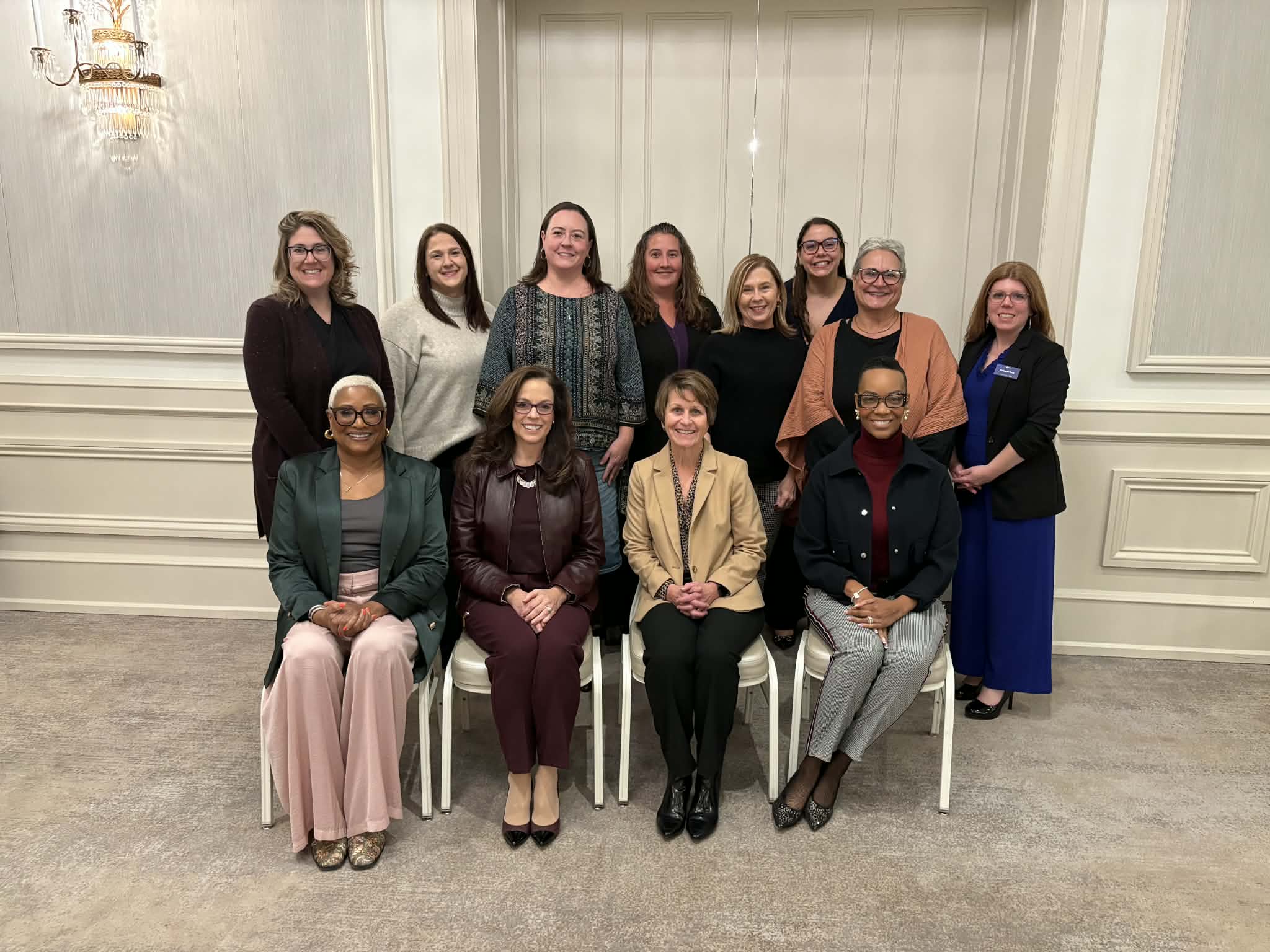 Women United Committee with Panelists at Women United Event.