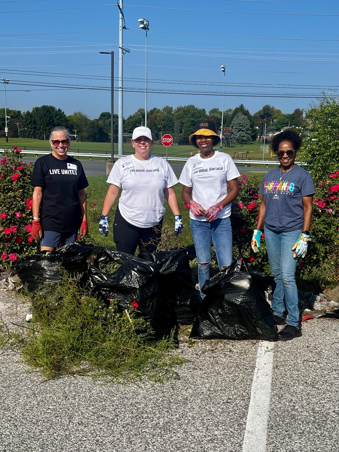 Volunteers at JCC.