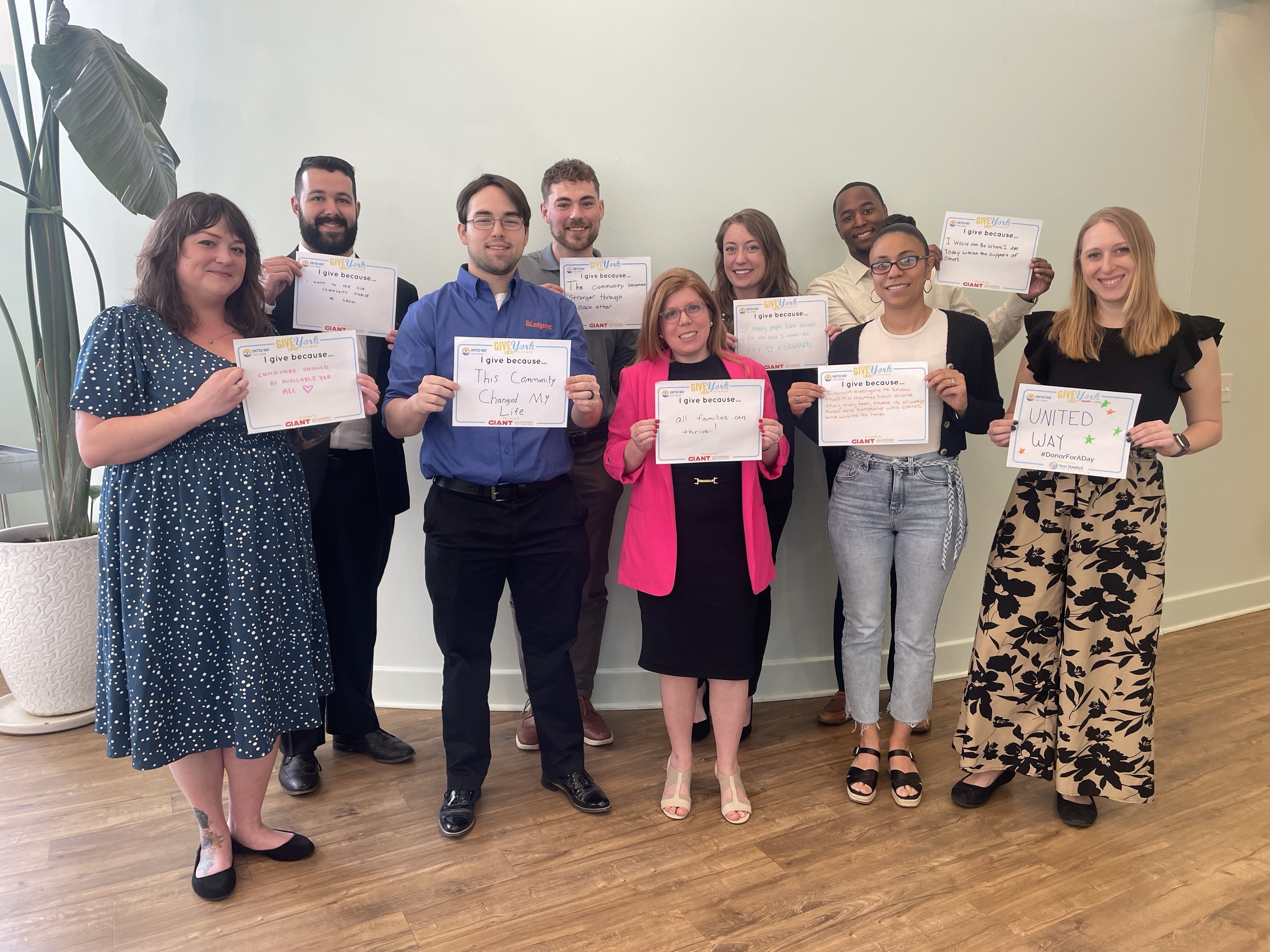 ELS Committee during Give Local York.