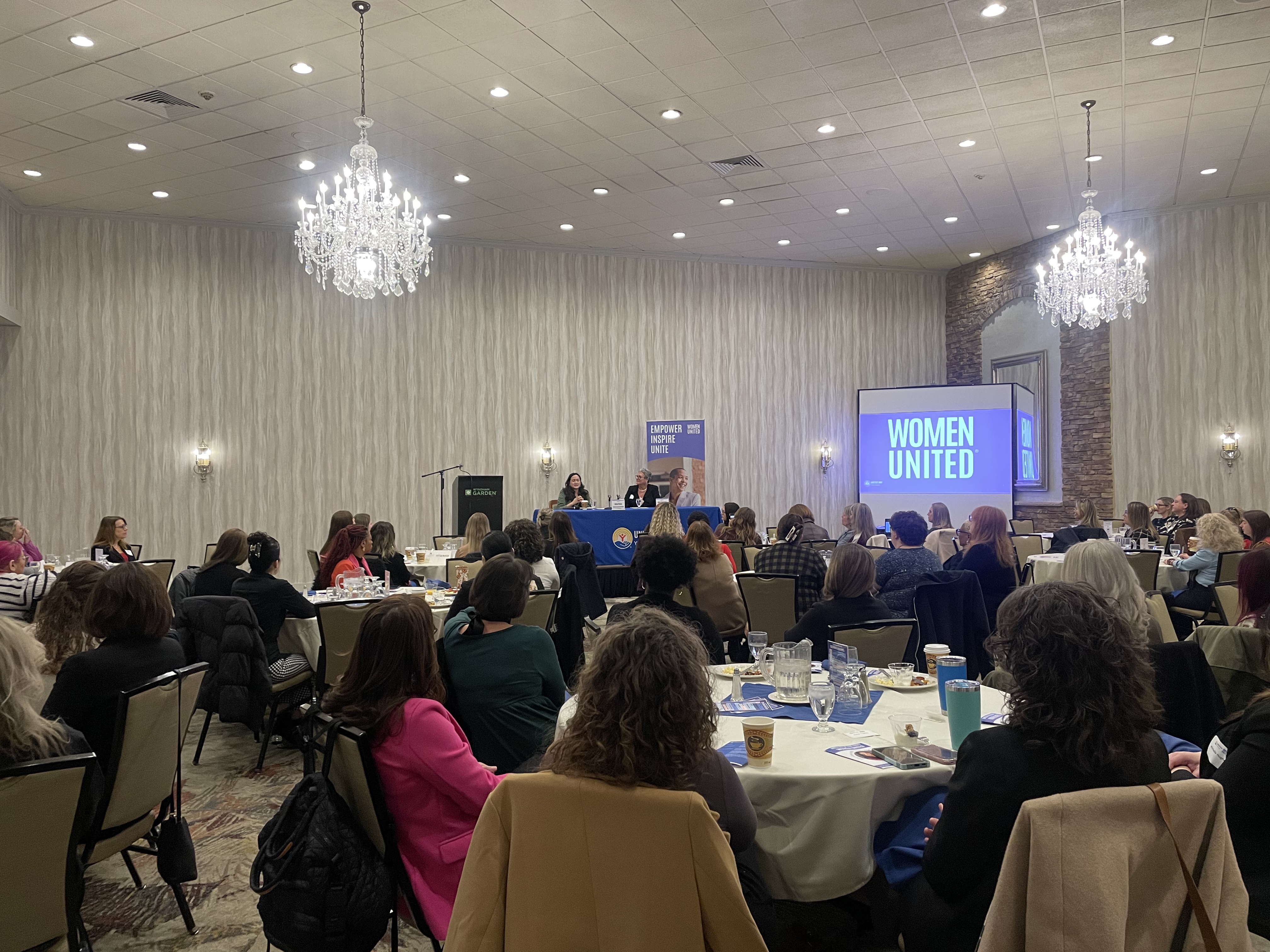 Women United event room view