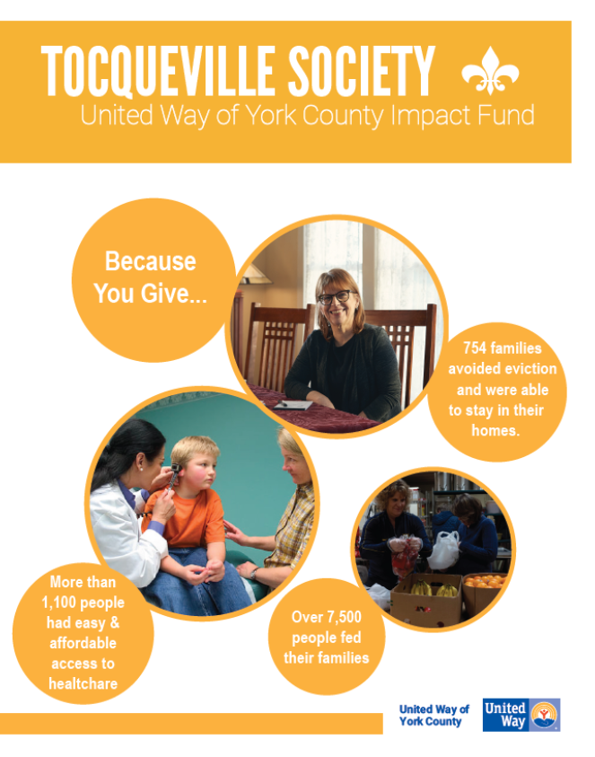 2023 Tocqueville Society Flyer Cover