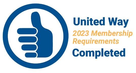 United Way Member Requirements Met